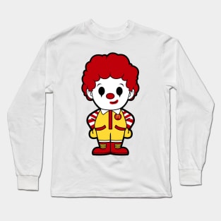 Ronald Mcdonald Chibi Long Sleeve T-Shirt